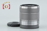 【中古】SONY ソニー E 18-55mm f/3.5-5.6 OSS SEL1855 シルバー