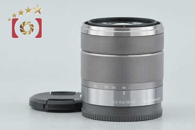 【中古】SONY ソニー E 18-55mm f/3.5-5.6 OSS SEL1855 シルバー