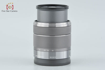 【中古】SONY ソニー E 18-55mm f/3.5-5.6 OSS SEL1855 シルバー