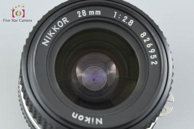 【中古】Nikon ニコン Ai-S NIKKOR 28mm f/2.8