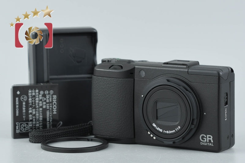 【中古】RICOH リコー GR DIGITAL III コンパクトデジタルカメラ シャッター回数僅少