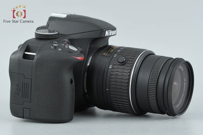 【中古】Nikon ニコン D3300 18-55 VR II レンズキット ブラック シャッター回数僅少
