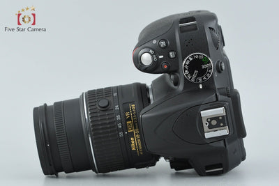 【中古】Nikon ニコン D3300 18-55 VR II レンズキット ブラック シャッター回数僅少