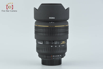 【中古】SIGMA シグマ 15-30mm f/3.5-4.5 EX DG Aspherical IF ニコン用