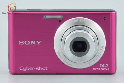 【Used】SONY Cyber-shot DSC-W550 Pink Compact Digital Camera