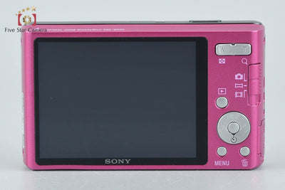 【Used】SONY Cyber-shot DSC-W550 Pink Compact Digital Camera
