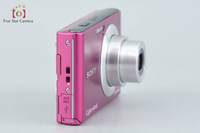 【Used】SONY Cyber-shot DSC-W550 Pink Compact Digital Camera