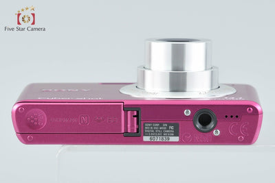 【Used】SONY Cyber-shot DSC-W550 Pink Compact Digital Camera