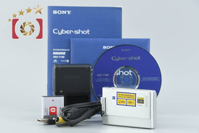 【中古】SONY ソニー Cyber-shot DSC-T100 シルバー デジタルスチルカメラ