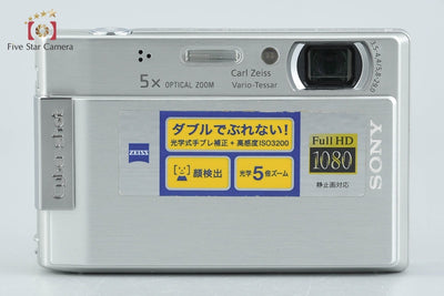 【中古】SONY ソニー Cyber-shot DSC-T100 シルバー デジタルスチルカメラ