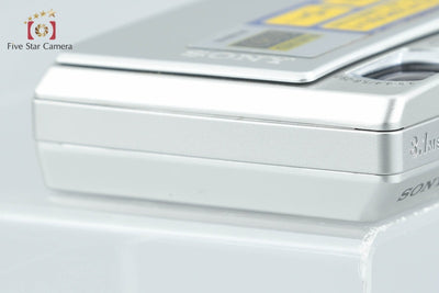 【中古】SONY ソニー Cyber-shot DSC-T100 シルバー デジタルスチルカメラ