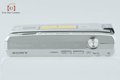 【中古】SONY ソニー Cyber-shot DSC-T100 シルバー デジタルスチルカメラ