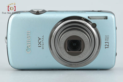 【中古】Canon キヤノン IXY Digital 930 IS ブルー コンパクトデジタルカメラ 元箱付き