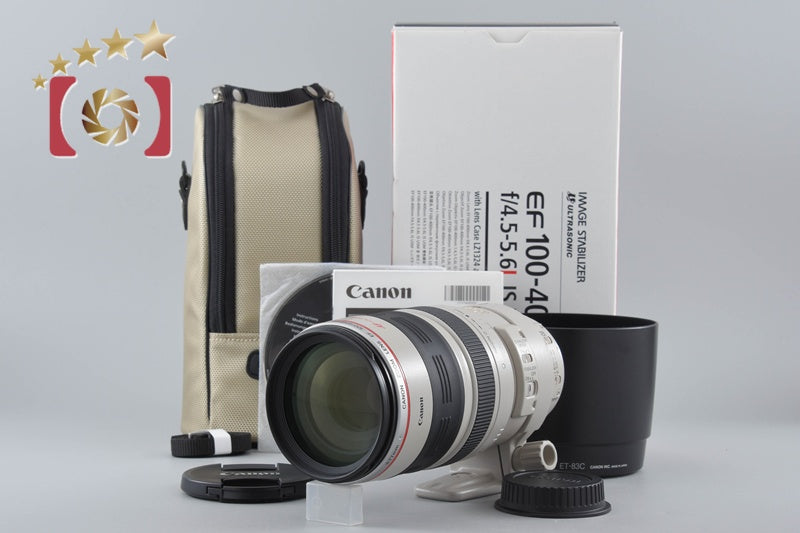 [Used] Canon EF 100-400mm f/4.5-5.6 L IS USM with original box
