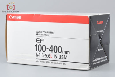【中古】Canon キヤノン EF 100-400mm f/4.5-5.6 L IS USM 元箱付き