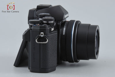 【中古】OLYMPUS オリンパス OM-D E-M10 Mark II 14-42mm EZ レンズキット ブラック シャッター回数僅少 元箱付き