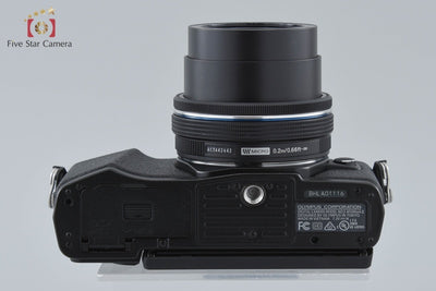 【中古】OLYMPUS オリンパス OM-D E-M10 Mark II 14-42mm EZ レンズキット ブラック シャッター回数僅少 元箱付き