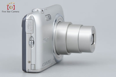 【中古】Nikon ニコン COOLPIX S3400 クリスタルシルバー コンパクトデジタルカメラ