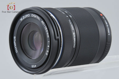 【中古】OLYMPUS オリンパス M.ZUIKO DIGITAL ED 40-150mm f/4-5.6 R ブラック