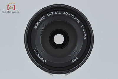 【中古】OLYMPUS オリンパス M.ZUIKO DIGITAL ED 40-150mm f/4-5.6 R ブラック