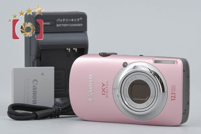 【中古】Canon キヤノン IXY Digital 510 IS ピンク コンパクトデジタルカメラ