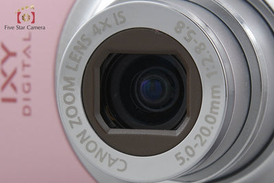【中古】Canon キヤノン IXY Digital 510 IS ピンク コンパクトデジタルカメラ
