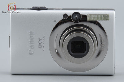 【中古】Canon キヤノン IXY Digital 20 IS シルバー コンパクトデジタルカメラ
