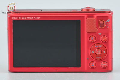 【中古】Canon キヤノン PowerShot SX610 HS レッド コンパクトデジタルカメラ
