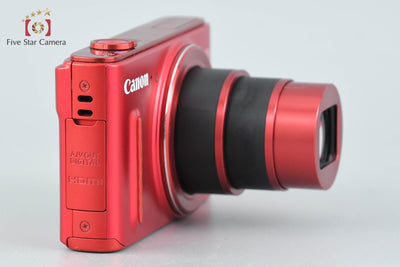 【中古】Canon キヤノン PowerShot SX610 HS レッド コンパクトデジタルカメラ
