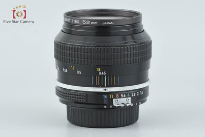 【中古】Nikon ニコン New NIKKOR 50mm f/1.4 Ai改