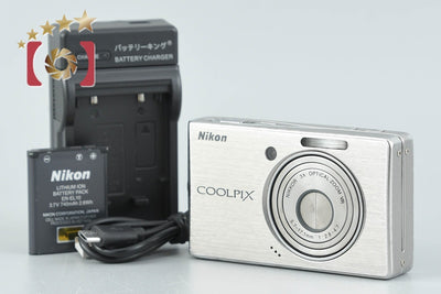 【中古】Nikon ニコン COOLPIX S500 シルバー コンパクトデジタルカメラ