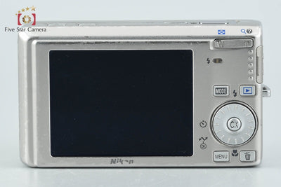 【中古】Nikon ニコン COOLPIX S500 シルバー コンパクトデジタルカメラ