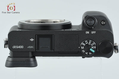 【中古】SONY ソニー α6400 ILCE-6400 ブラック ミラーレス一眼カメラ