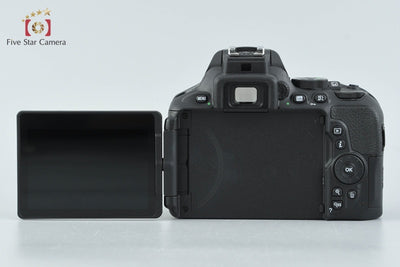 【中古】Nikon ニコン D5600 18-55 VR レンズキット シャッター回数僅少