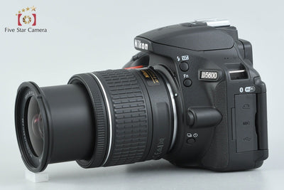 【中古】Nikon ニコン D5600 18-55 VR レンズキット シャッター回数僅少