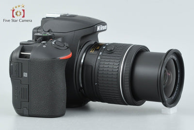 【中古】Nikon ニコン D5600 18-55 VR レンズキット シャッター回数僅少