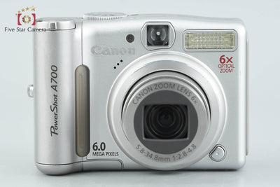 【中古】Canon キヤノン PowerShot A700 コンパクトデジタルカメラ