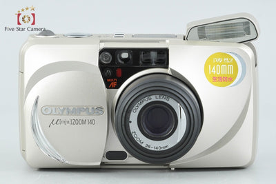 【中古】OLYMPUS オリンパス μ[mju:] ZOOM 140 コンパクトフィルムカメラ