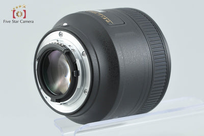 【中古】Nikon ニコン AF-S NIKKOR 85mm f/1.8 G 元箱付き