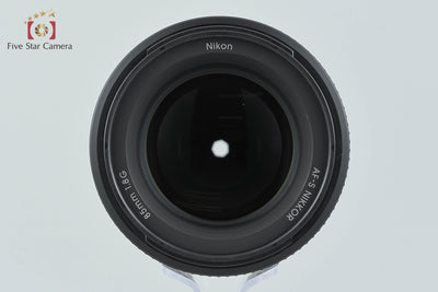 【中古】Nikon ニコン AF-S NIKKOR 85mm f/1.8 G 元箱付き