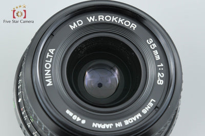 【中古】MINOLTA ミノルタ MD W.ROKKOR 35mm f/2.8