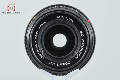 【中古】MINOLTA ミノルタ MD W.ROKKOR 35mm f/2.8