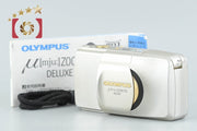 【中古】OLYMPUS オリンパス μ[mju:] ZOOM 105 DELUXE コンパクトフィルムカメラ
