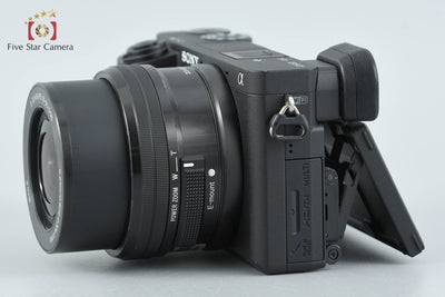 【中古】SONY ソニー α6400 ILCE-6400 ブラック パワーズームレンズキット シャッター回数僅少