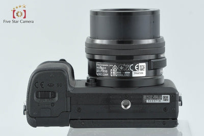 【中古】SONY ソニー α6400 ILCE-6400 ブラック パワーズームレンズキット シャッター回数僅少