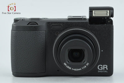 【中古】RICOH リコー GR DIGITAL IV ブラック コンパクトデジタルカメラ シャッター回数僅少 元箱付き
