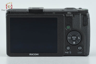 【中古】RICOH リコー GR DIGITAL IV ブラック コンパクトデジタルカメラ シャッター回数僅少 元箱付き