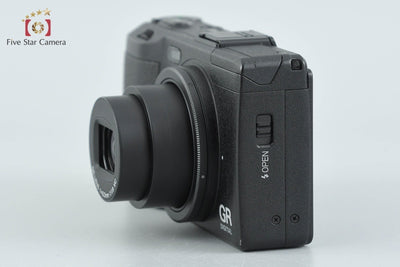 【中古】RICOH リコー GR DIGITAL IV ブラック コンパクトデジタルカメラ シャッター回数僅少 元箱付き
