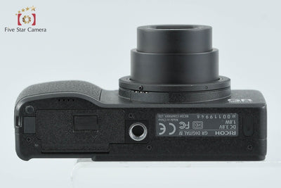 【中古】RICOH リコー GR DIGITAL IV ブラック コンパクトデジタルカメラ シャッター回数僅少 元箱付き