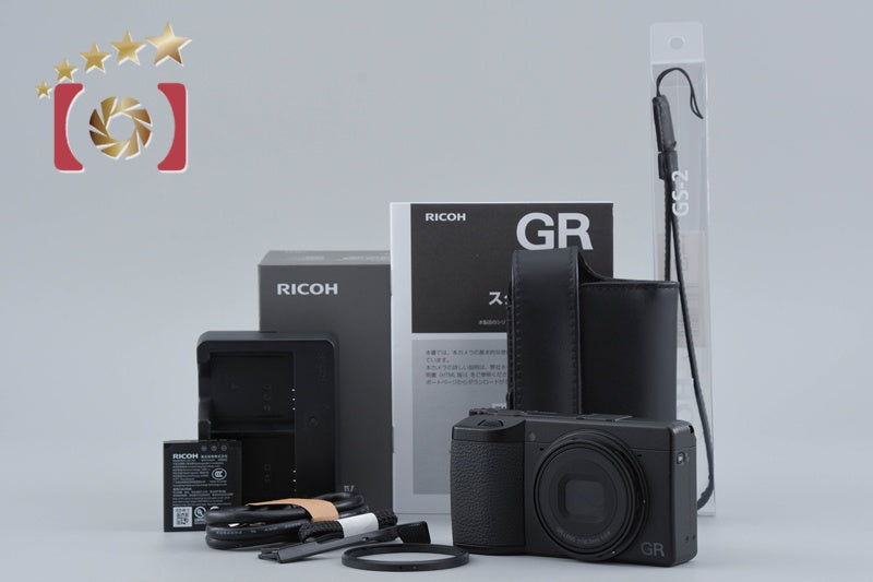 【中古】RICOH リコー GR IV コンパクトデジタルカメラ シャッター回数僅少 元箱付き